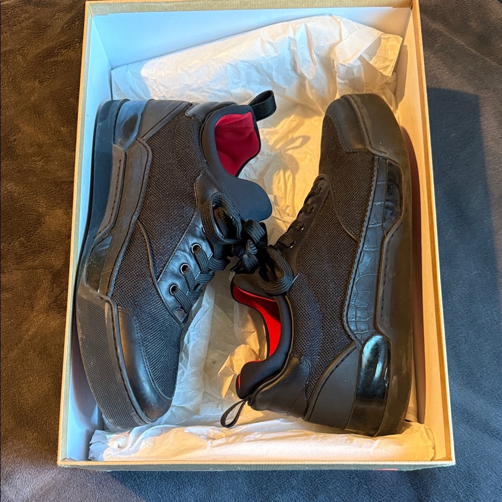 Christian Louboutin Black Aurelien Flat 41.5